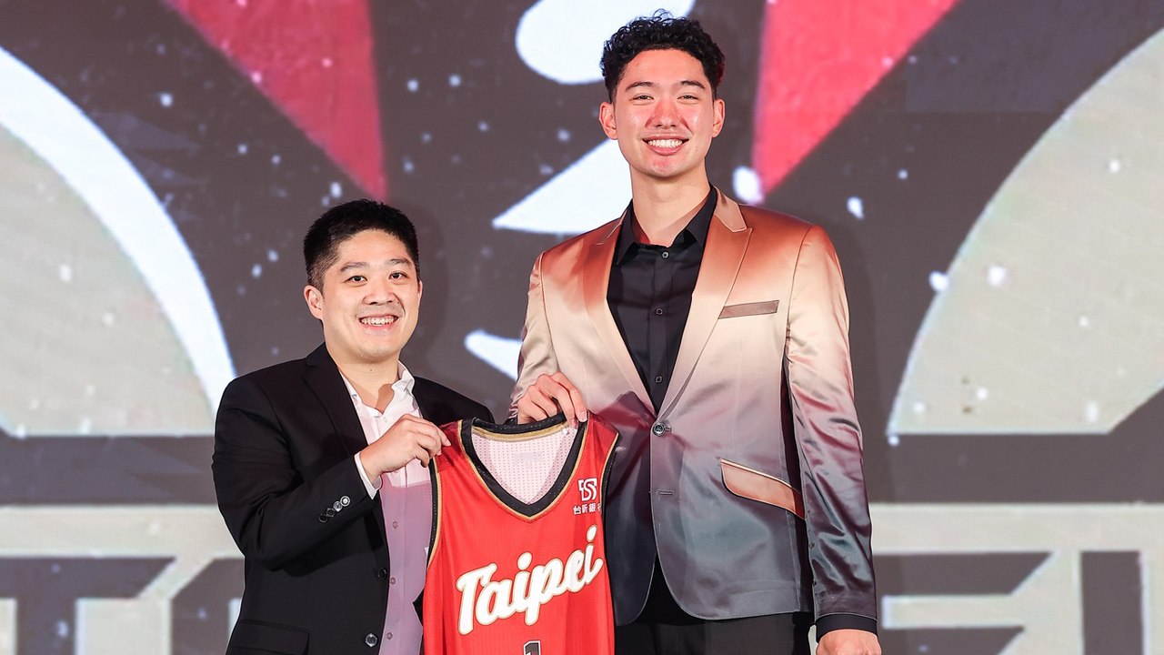 Sam Manu at the 2024 TPBL Draft. (Photo courtesy TPBL)