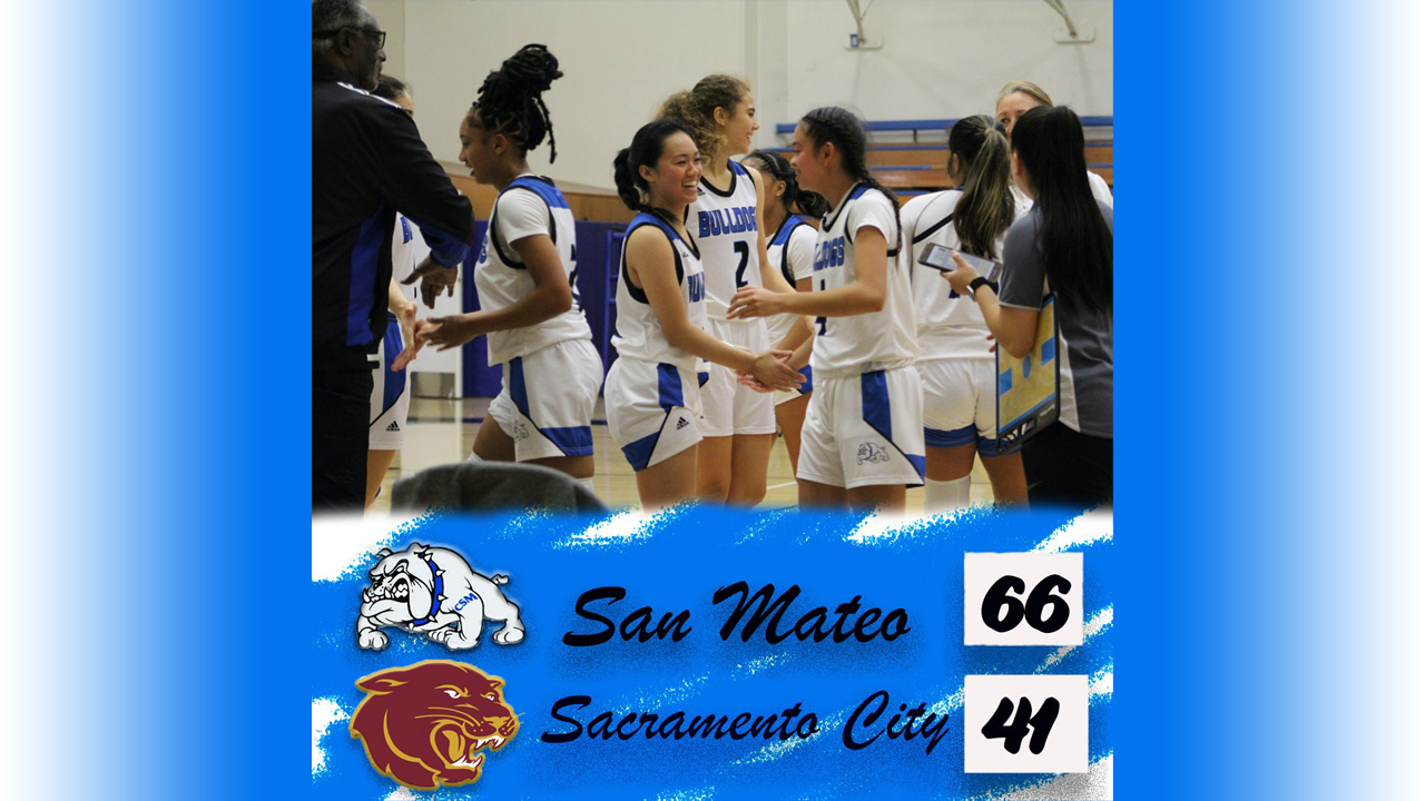 Bulldogs surge to ninth straight win, beat Sacramento City 66-41