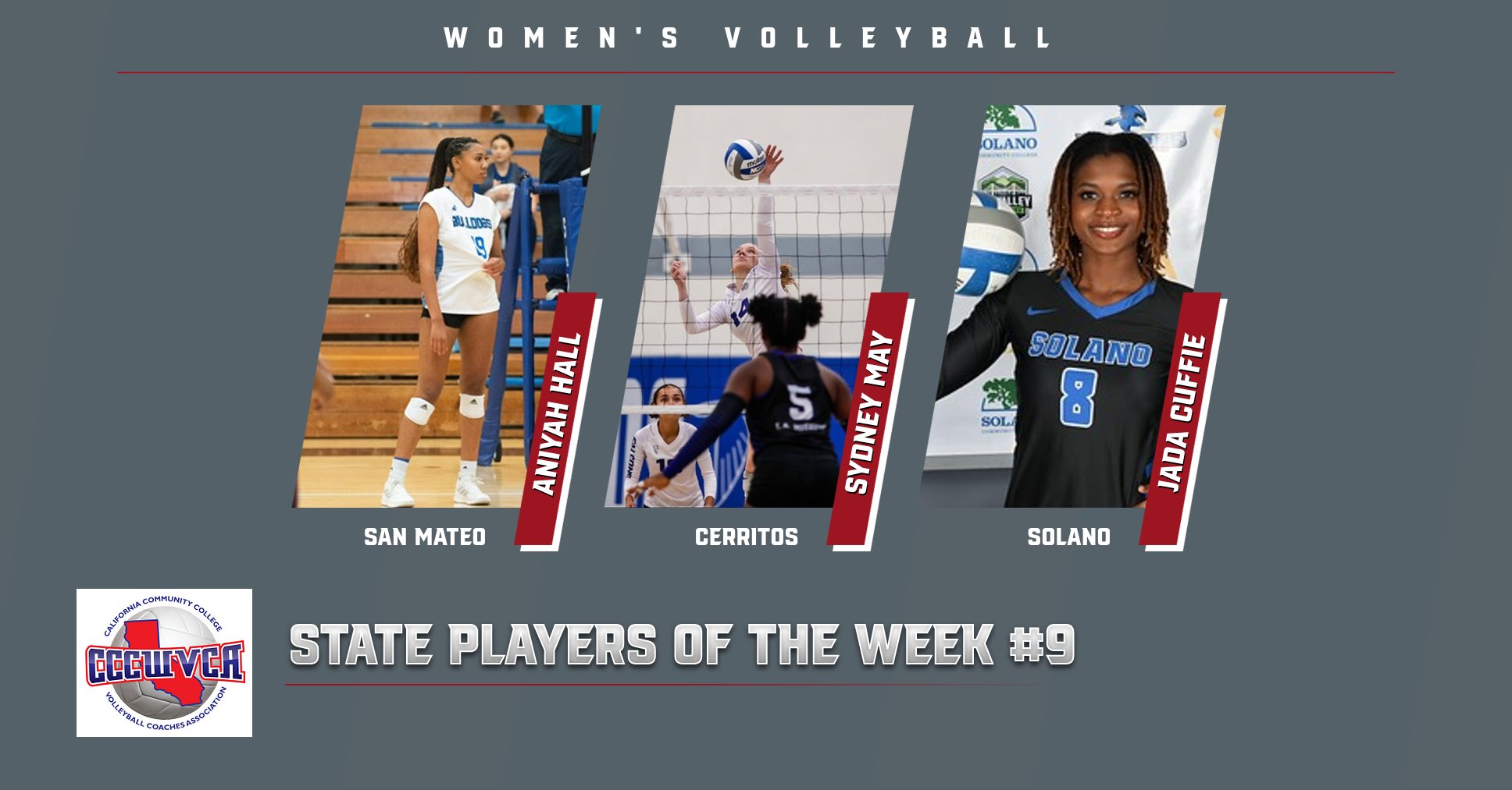 CSM's Aniyah Hall named CCCWVCA State Player of the Week